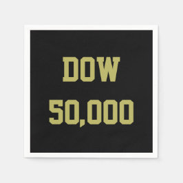 Dow 50 000 Lagrar Market Firande Pappersservett