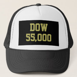 Dow 55 000 börsfirande keps