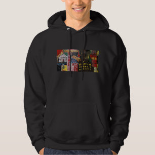 DOW JONES NER SWEATSHIRT MED LUVA