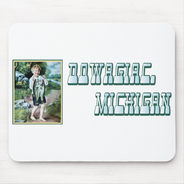 Dowagiac Michigan Musmatta (Framsidan)