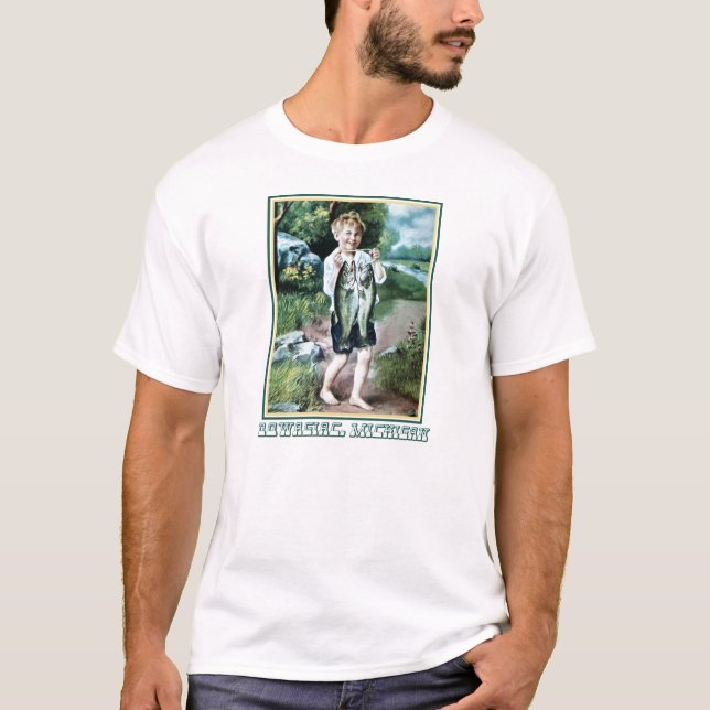 Dowagiac Michigan T-shirt (Framsida)