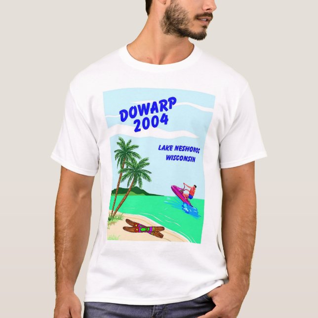 DOWARP-skjorta 2004 T Shirt (Framsida)