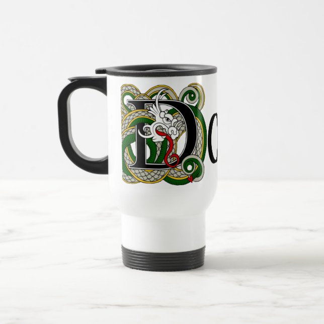 Dowd Celtic draketravel mug Resemugg (Vänster)