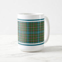 Dowling Tartan Mönster Blue Irish Play