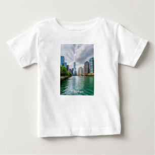 Down Chicago River Baby T-Shirt