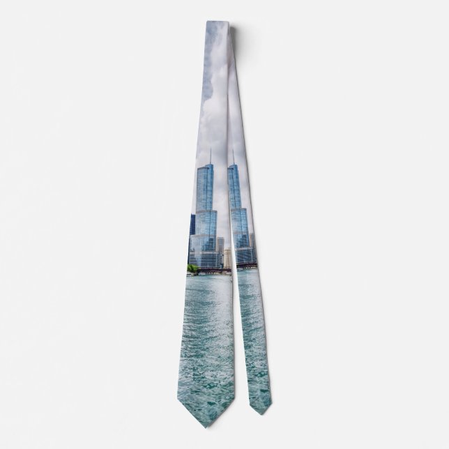 Down Chicago River Neck Tie Slips (Framsida)