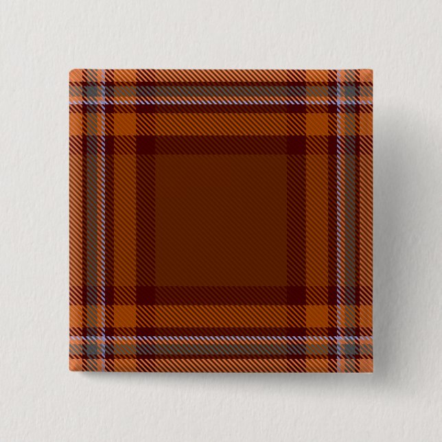 Down County Irish Tartan Knapp (Framsida)