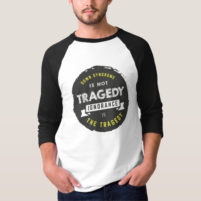 Down Syndrome är inte tragedin Tee (Framsida)