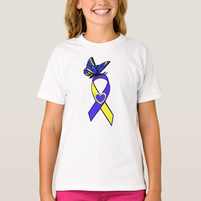 DOWN SYNDROME AWARENESS DAY March 21 Shirt Tröja (Framsida)