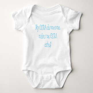 Down Syndrome Baby Bodykostym T Shirt