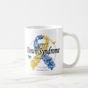 Down Syndrome band av fjärilar 2 Kaffemugg