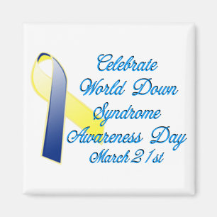 Down Syndrome dag Magnet