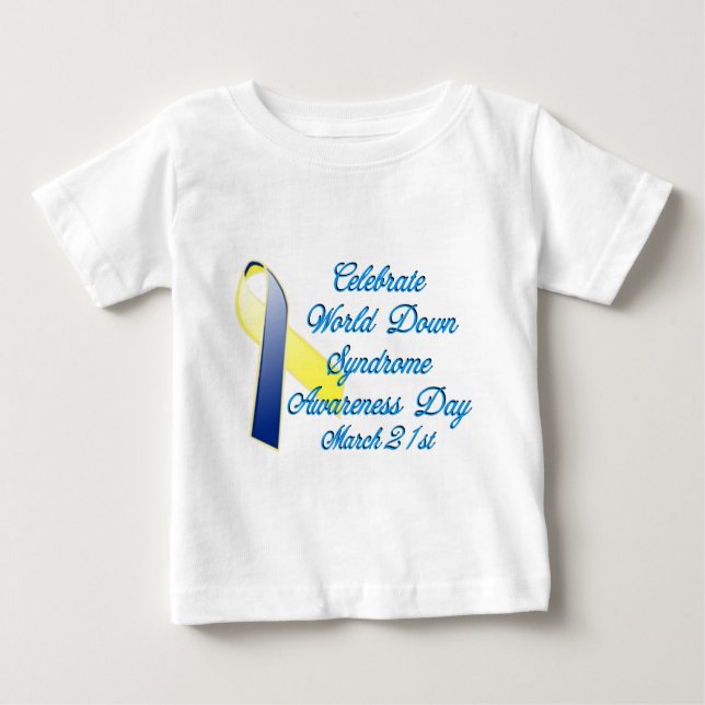 Down Syndrome dag T-shirt (Framsida)