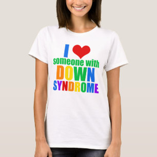 Down Syndrome Kärlek T Shirt