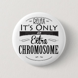 Down Syndrome medvetenhet Knapp