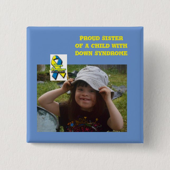 Down Syndrome medvetenhet Knapp (Framsida)
