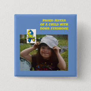 Down Syndrome medvetenhet Knapp