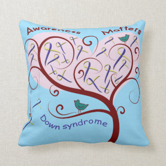 Down Syndrome medvetenhet Kudde
