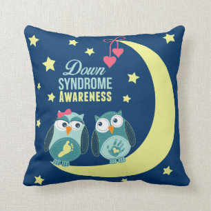 Down Syndrome medvetenhet Kudde