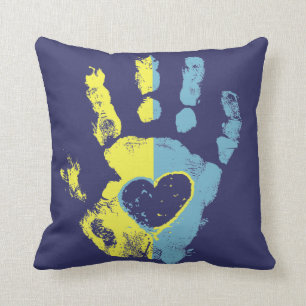 Down Syndrome medvetenhet Kudde