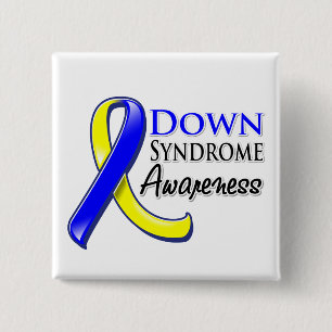 Down Syndrome medvetenhetband Knapp
