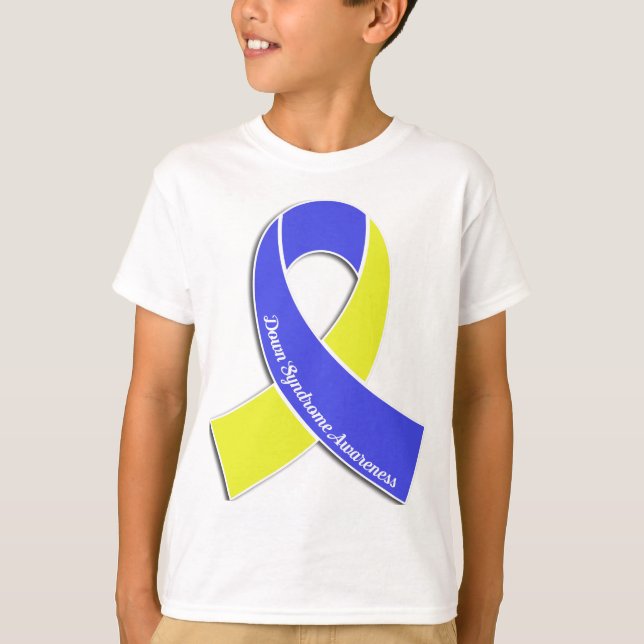 Down Syndrome medvetenhetband Tee (Framsida)