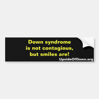 Down Syndrome medvetenhetbildekal Bildekal