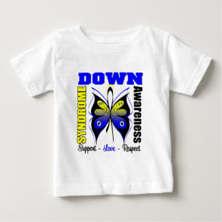 Down Syndrome medvetenhetfjäril Tee Shirt