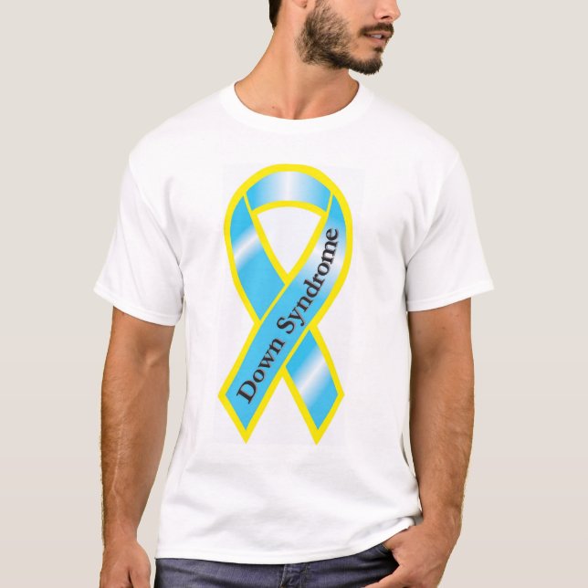 Down Syndrome medvetenhetT-tröja T Shirt (Framsida)