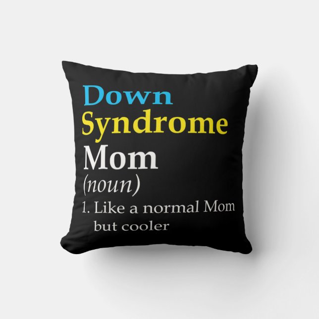 Down Syndrome Mom Fun Definition World Awareness D Kudde (Framsida)