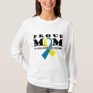 Down Syndrome stolt mamma Tee Shirt