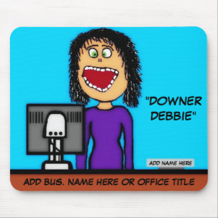 Downer Debbie Tecknad Musmatta