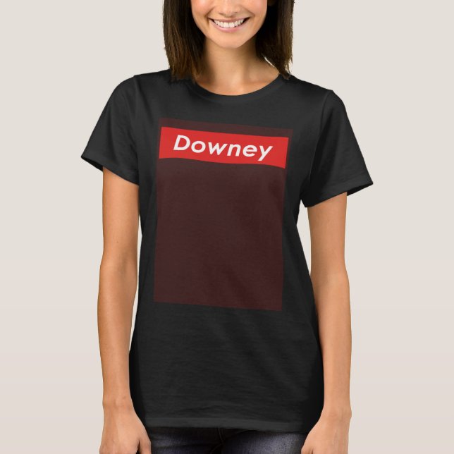Downey California T Shirt (Framsida)