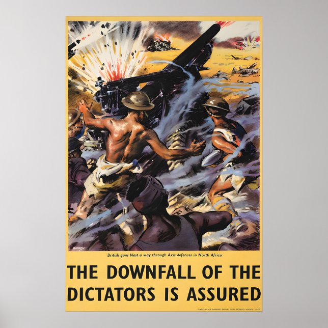Downfall - World War Two Poster Prints (Framsidan)