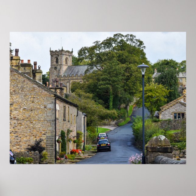 Downham Village Poster (Framsidan)