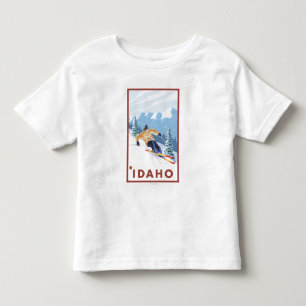 Downhhill snöSkier - Idaho Tee