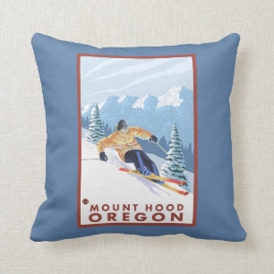 Downhhill snöSkier - monteringshuva, Oregon Kudde