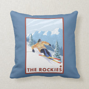 Downhhill snöSkier - Rockiesna Kudde