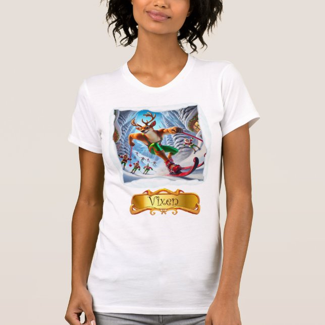 Downhill Vixen T Shirt (Framsida)