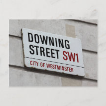 Downing Street-skylt