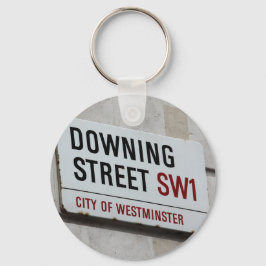 Downing Street-tecken Nyckelring