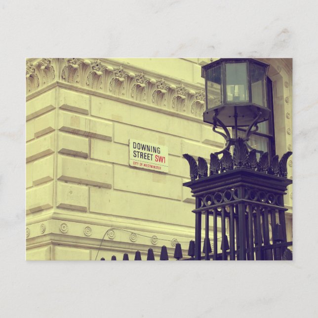 Downing Street Vykort (Framsida)