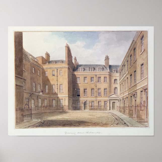 Downing Street, Westminster Poster (Framsidan)