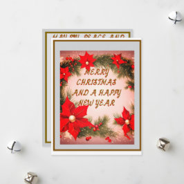 DOWNLOADABLE CHRISTMAS AND HAPPY NEW YEAR CARD JULKORT