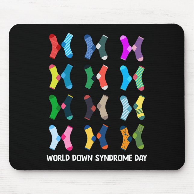 Downs syndrom Dag Sockor Wdsd  Musmatta (Framsidan)