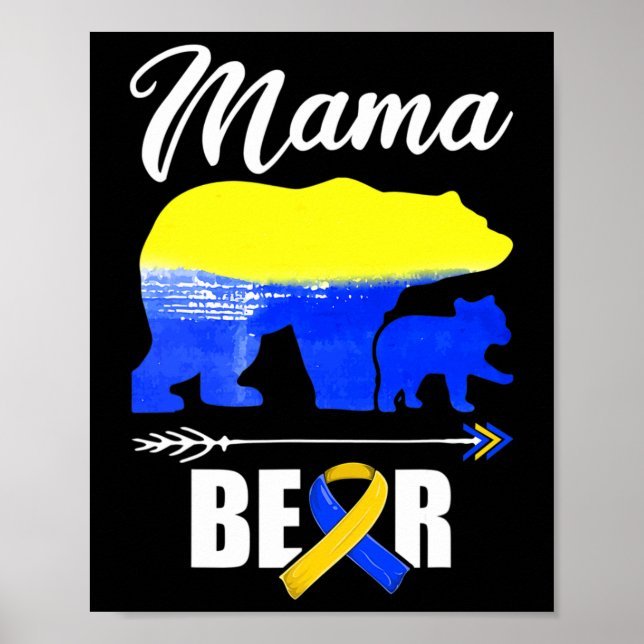 Downs syndrom medvetenhet dag poster (Framsidan)