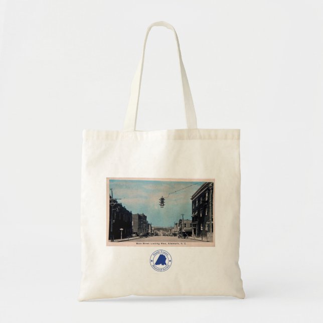 Downtown Albemarle - Tote Bag Tygkasse (Framsidan)