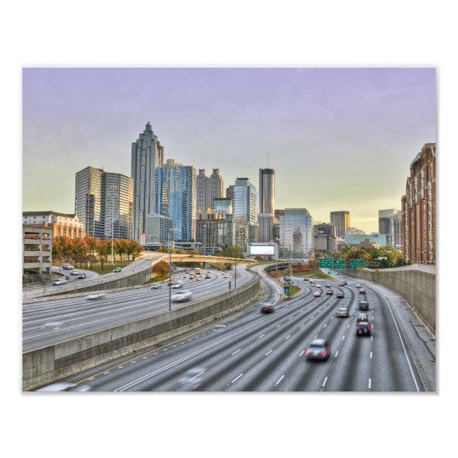 Downtown Atlanta Fototryck (Framsidan)