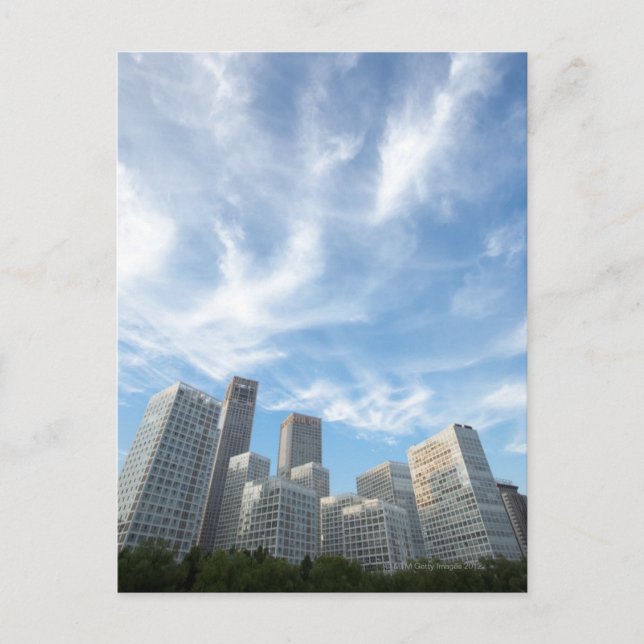 Downtown Beijing Vykort (Framsida)