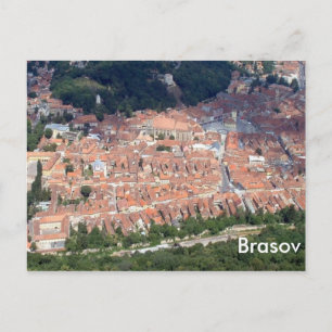 Downtown Brasov Vykort